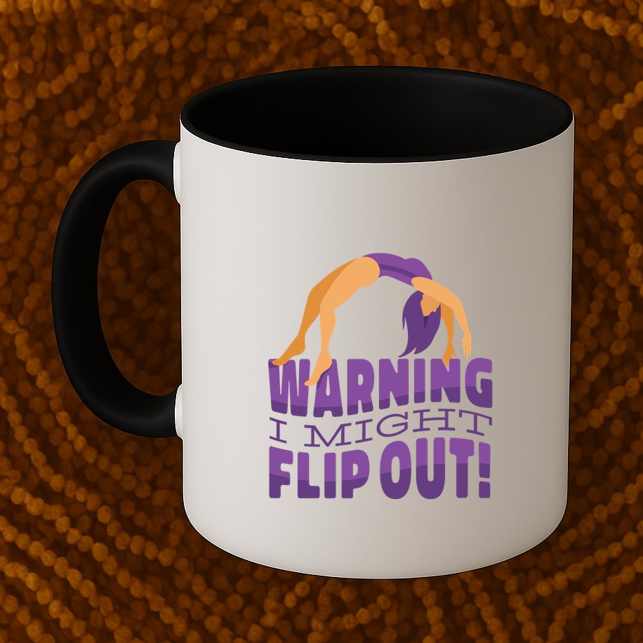 Gymnast Warning Mug