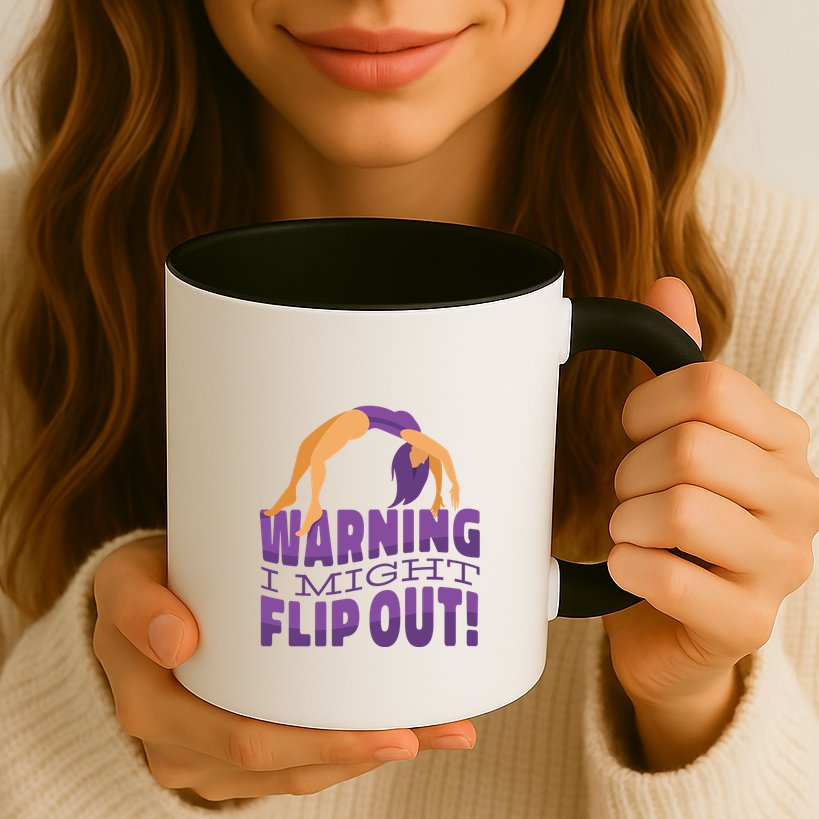 Gymnast Warning Mug