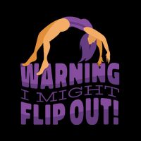 Gymnast Warning Tie-Dye T-Shirt