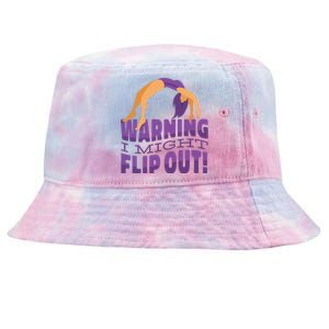 Gymnast Warning Tie-Dyed Bucket Hat