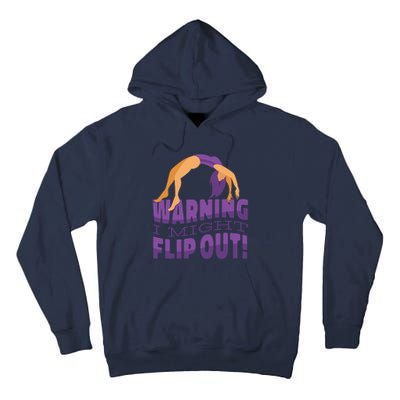 Gymnast Warning Tall Hoodie