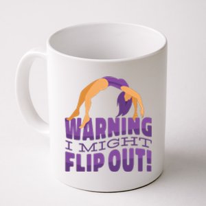 Gymnast Warning Coffee Mug