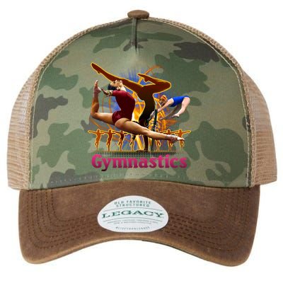 Gymnastics Logo Legacy Tie Dye Trucker Hat