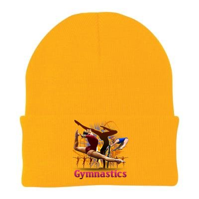 Gymnastics Logo Knit Cap Winter Beanie