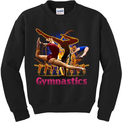 Gymnastics Logo Kids Sweatshirt