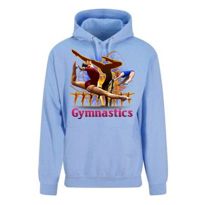 Gymnastics Logo Unisex Surf Hoodie