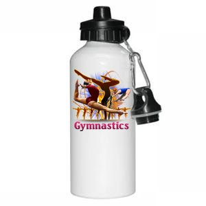 Gymnastics Logo Aluminum Water Bottle