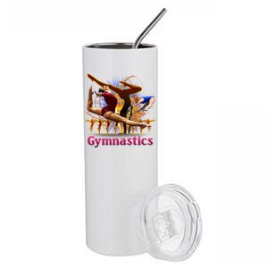 Gymnastics Logo Stainless Steel Tumbler