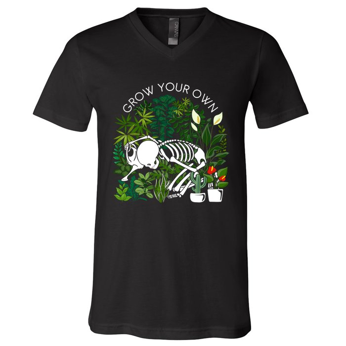 Grow Your Own Plants Lover Gifts V-Neck T-Shirt