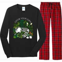 Grow Your Own Plants Lover Gifts Long Sleeve Pajama Set