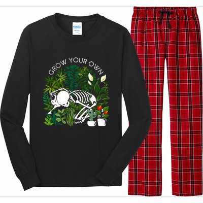 Grow Your Own Plants Lover Gifts Long Sleeve Pajama Set