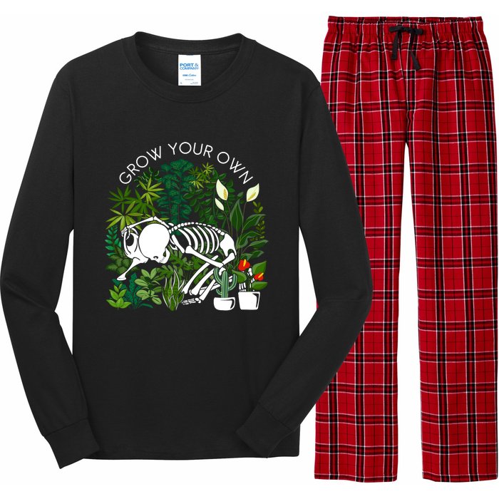 Grow Your Own Plants Lover Gifts Long Sleeve Pajama Set