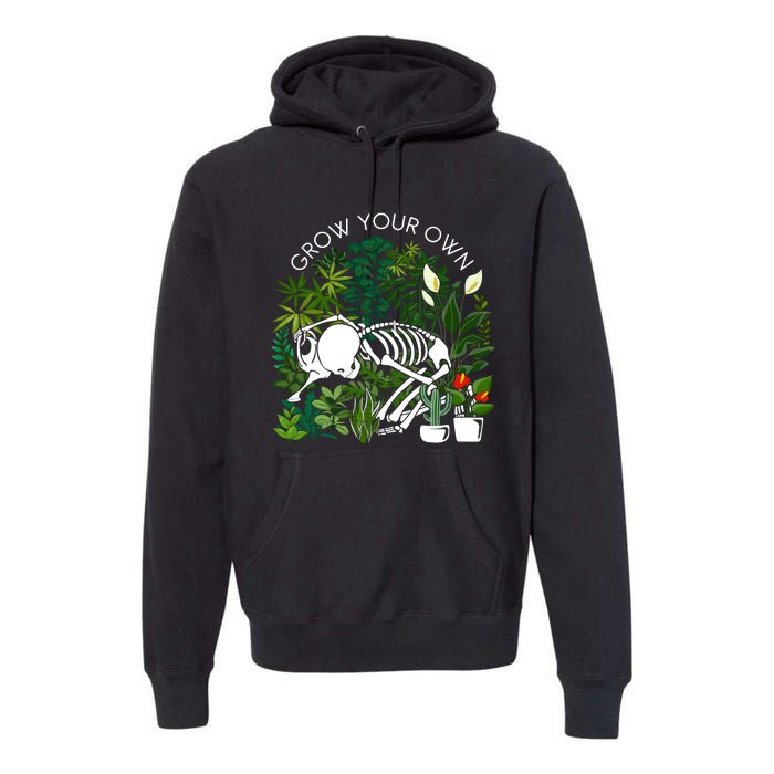 Grow Your Own Plants Lover Gifts Premium Hoodie