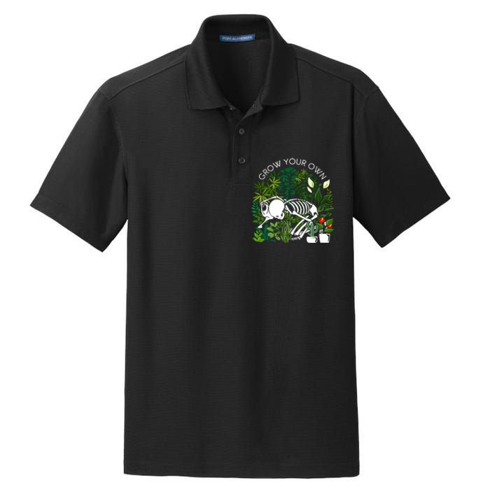 Grow Your Own Plants Lover Gifts Dry Zone Grid Polo