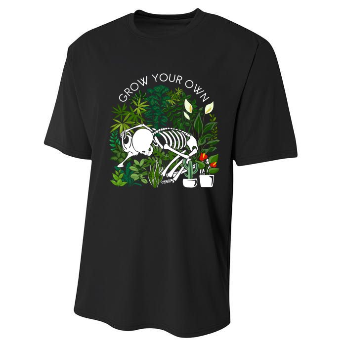 Grow Your Own Plants Lover Gifts Performance Sprint T-Shirt