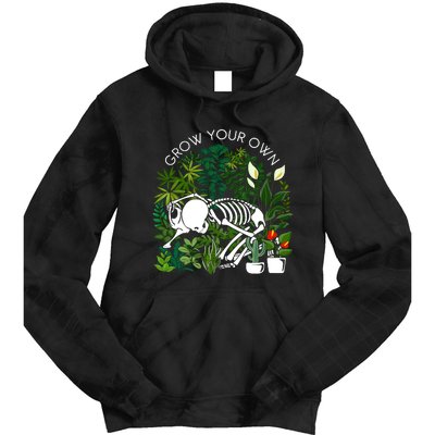 Grow Your Own Plants Lover Gifts Tie Dye Hoodie