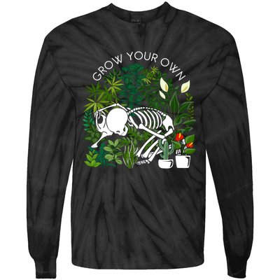 Grow Your Own Plants Lover Gifts Tie-Dye Long Sleeve Shirt