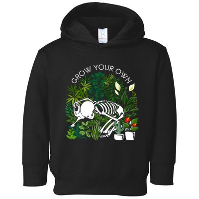 Grow Your Own Plants Lover Gifts Toddler Hoodie