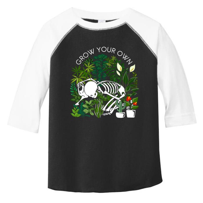 Grow Your Own Plants Lover Gifts Toddler Fine Jersey T-Shirt