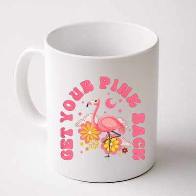 Get Your Pink Back Funny Flamingo Coffee Mug