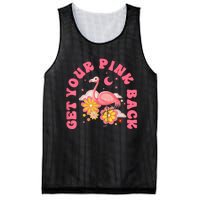 Get Your Pink Back Funny Flamingo Mesh Reversible Basketball Jersey Tank