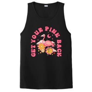 Get Your Pink Back Funny Flamingo PosiCharge Competitor Tank