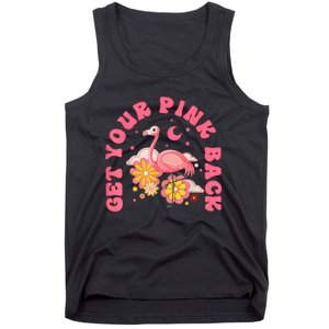 Get Your Pink Back Funny Flamingo Tank Top