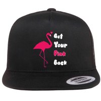 Get Your Pink Back Flamingo Sweatshirt Flatbill Hat