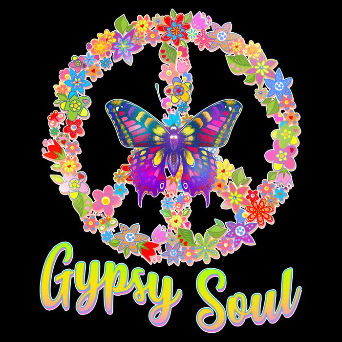 Gypsy Soul Flower Wreath Cooling Performance Crew T-Shirt