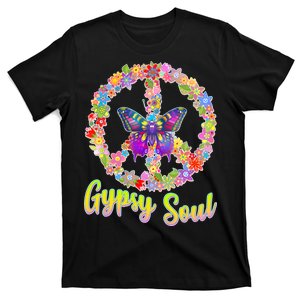 Gypsy Soul Flower Wreath T-Shirt