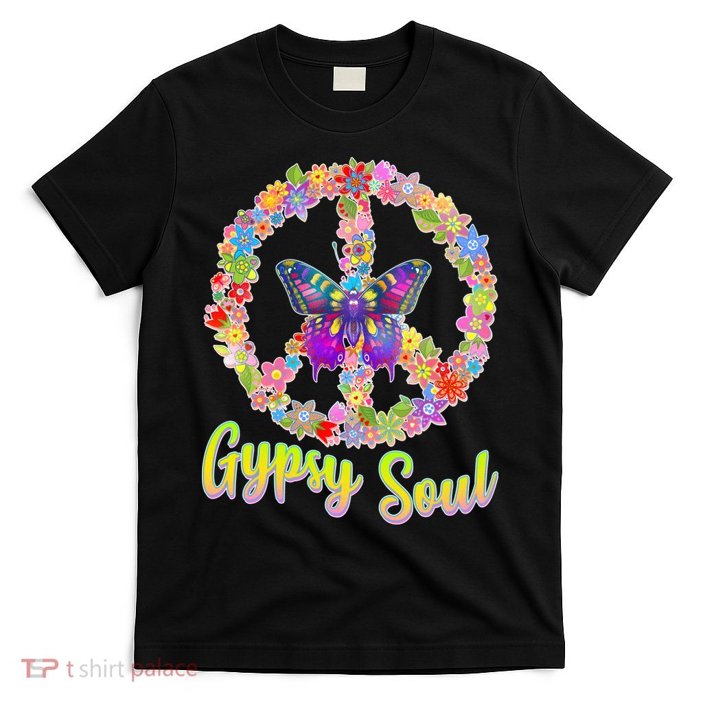 Gypsy Soul Flower Wreath T-Shirt