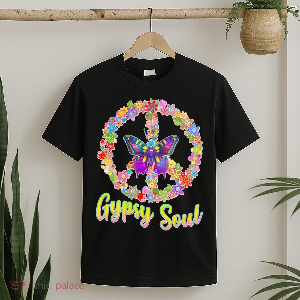 Gypsy Soul Flower Wreath T-Shirt