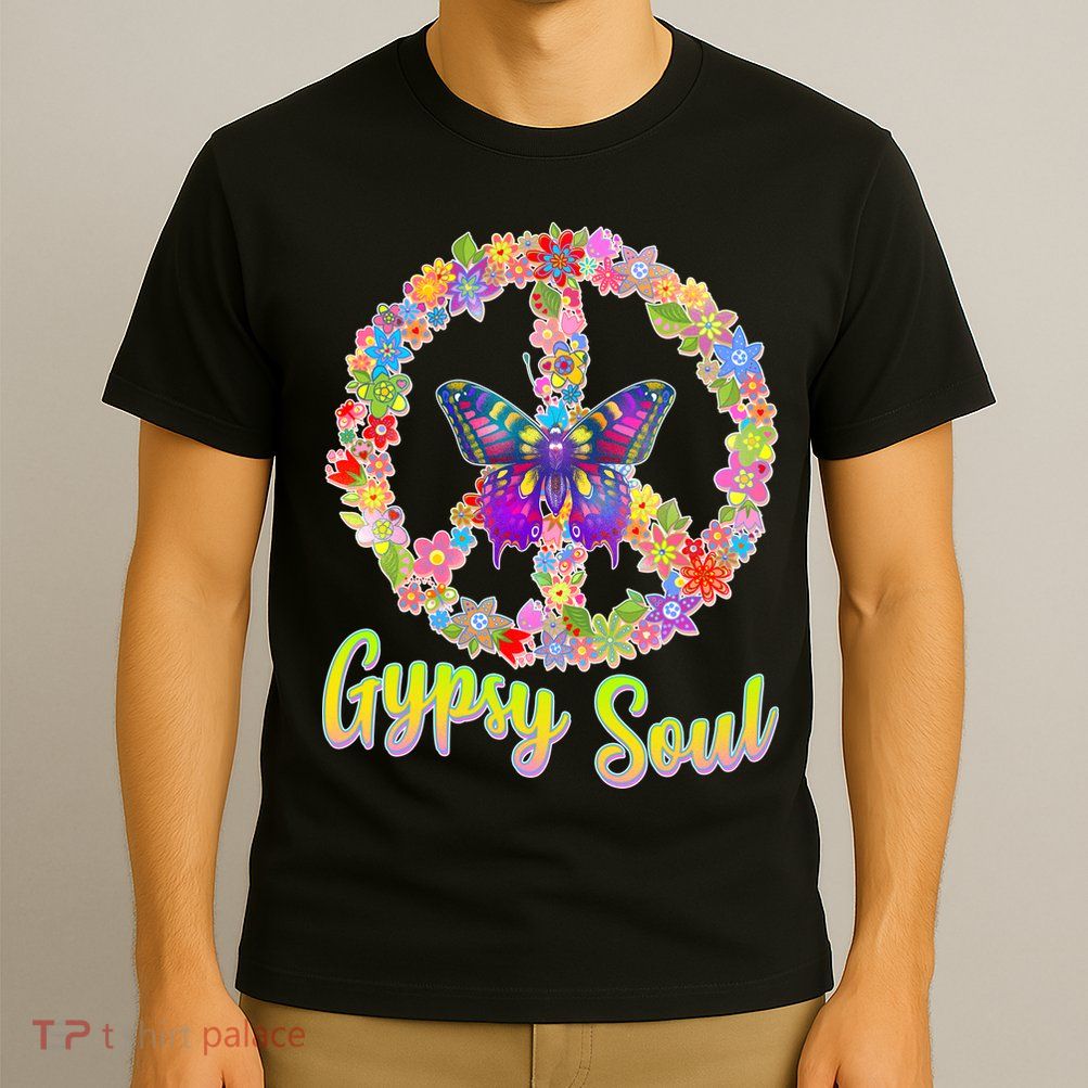 Gypsy Soul Flower Wreath T-Shirt