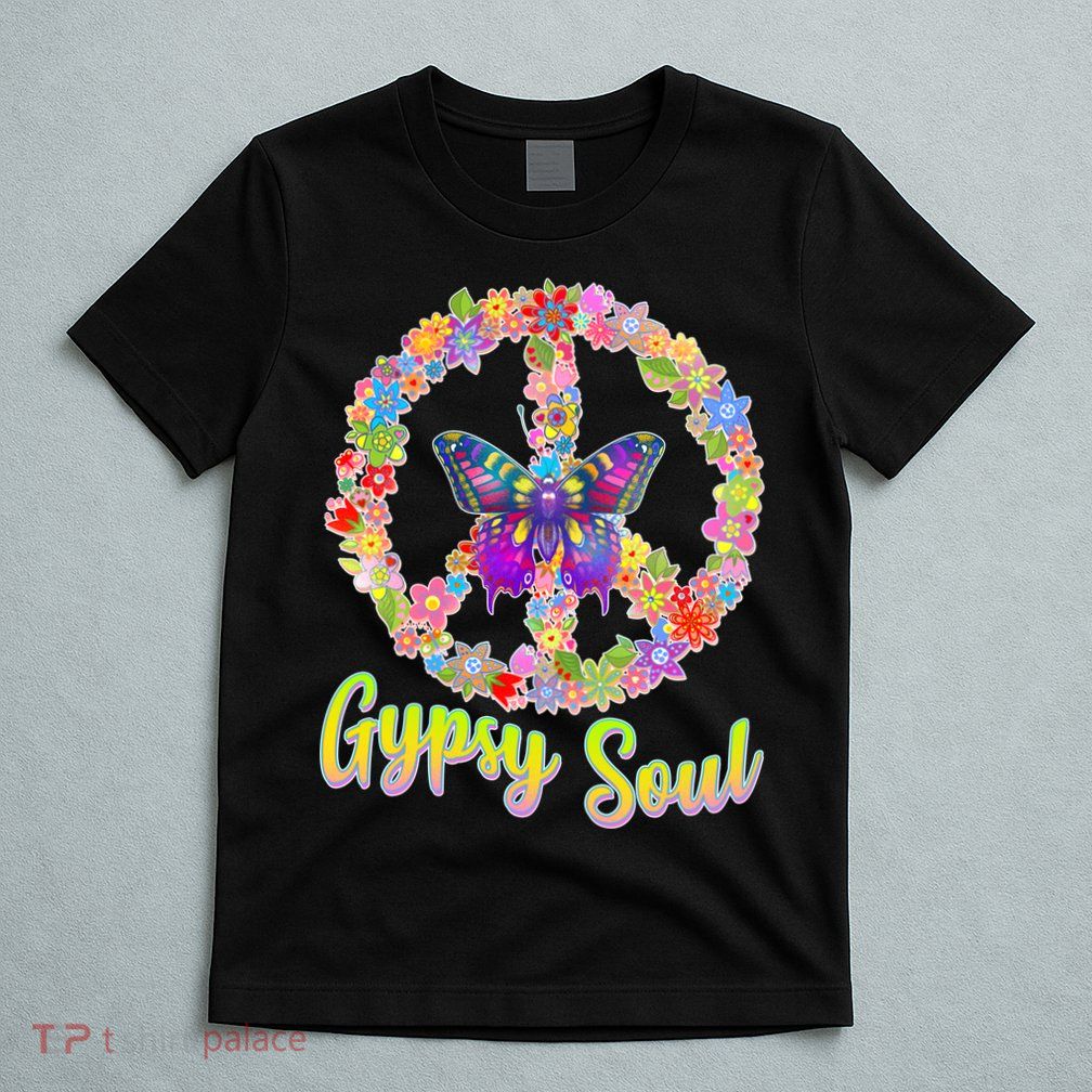 Gypsy Soul Flower Wreath T-Shirt