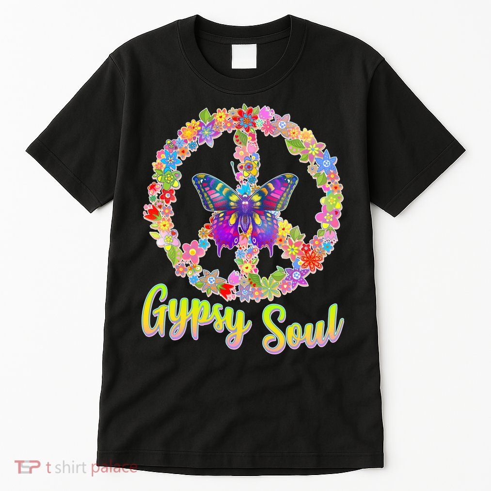 Gypsy Soul Flower Wreath Tall T-Shirt