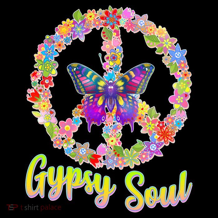 Gypsy Soul Flower Wreath Tall T-Shirt