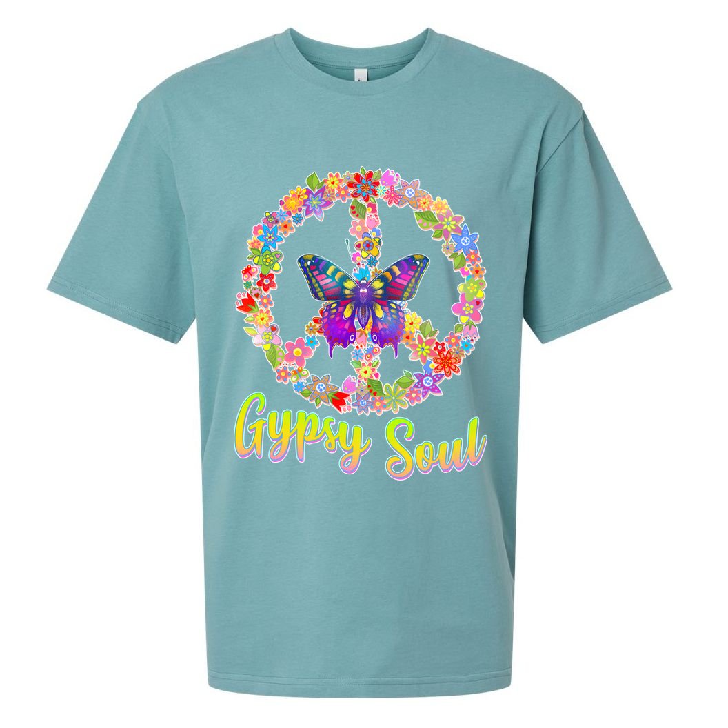 Gypsy Soul Flower Wreath Sueded Cloud Jersey T-Shirt