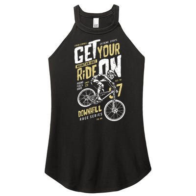 Get Your Ride On Downhill Women’s Perfect Tri Rocker Tank