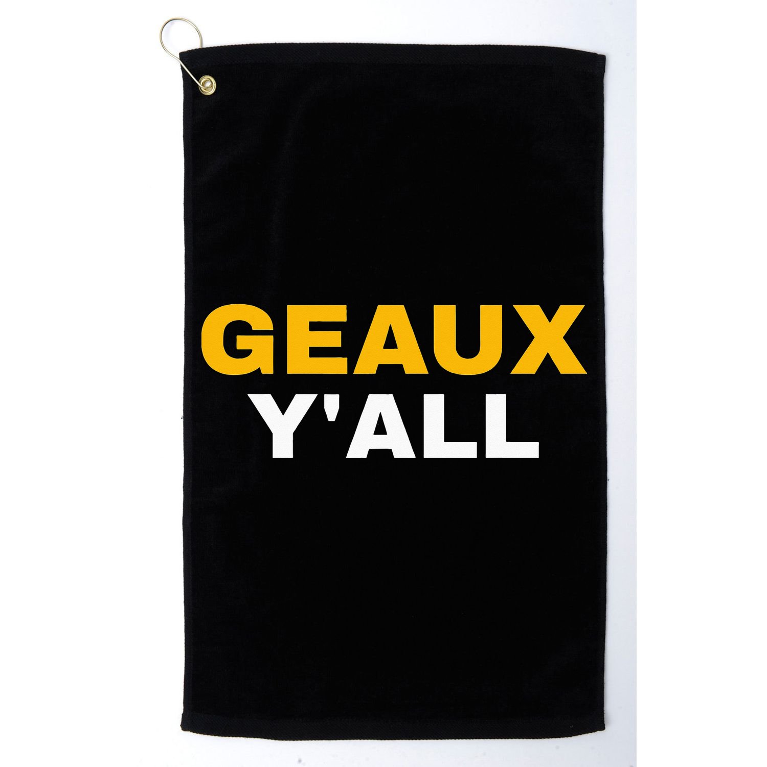 Geaux Y'all Southern Football funny sport Golf Towel