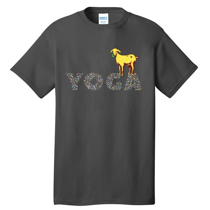 Goat Yoga T For Women Men Tall T-Shirt