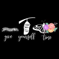 Give Yourself Time Mental Health Awareness Butterfly Life Cycle 16 in Basic Backpack
