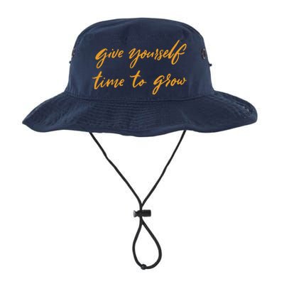 Give Yourself Time To Grow Quote Legacy Cool Fit Booney Bucket Hat