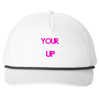 Get Your Weight Up Snapback Five-Panel Rope Hat