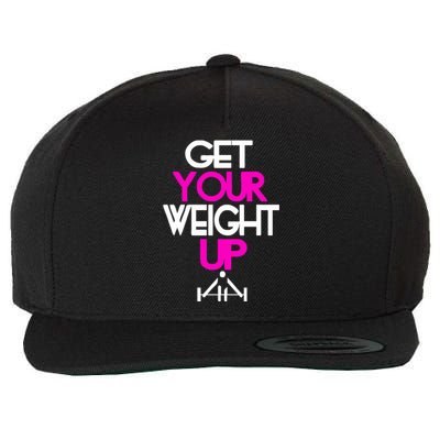 Get Your Weight Up Wool Snapback Cap