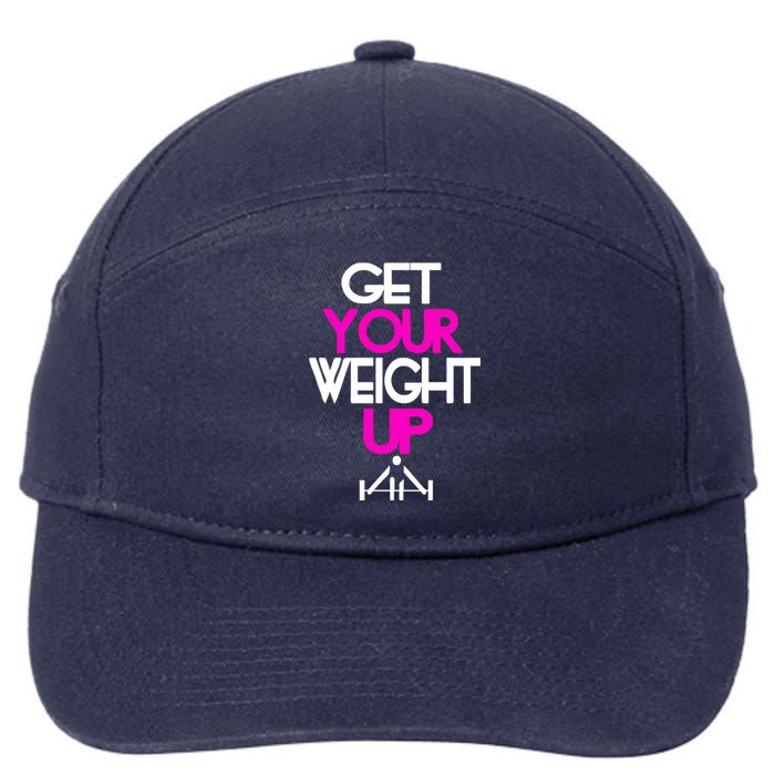 Get Your Weight Up 7-Panel Snapback Hat