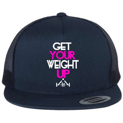 Get Your Weight Up Flat Bill Trucker Hat