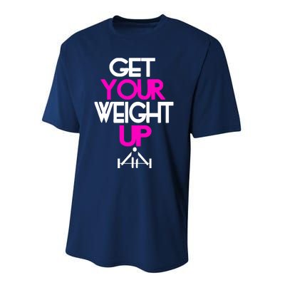 Get Your Weight Up Performance Sprint T-Shirt