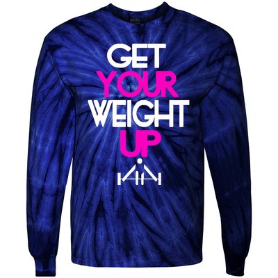 Get Your Weight Up Tie-Dye Long Sleeve Shirt