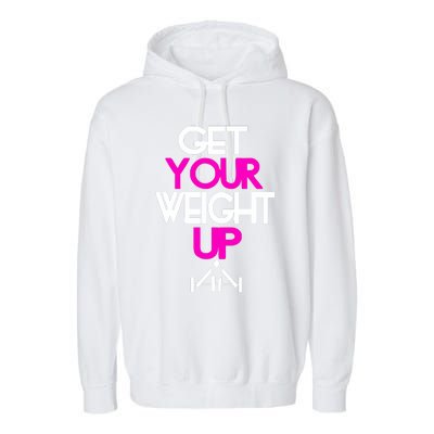 Get Your Weight Up Garment-Dyed Fleece Hoodie