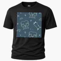 Gemini Zodiac Astrology Cooling Performance Crew T-Shirt